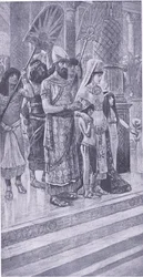Solomon on the Steps of His Throne