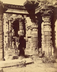 Exterior of the Hindu Temple in Kootub