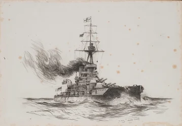 The British Ship Iron Duke