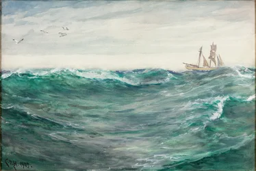 Off Fowey; Wind Westerly