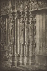 Chartres Cathedral. Right Door of the Royal Portal, West Side, 12th Century