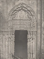 Chartres Cathedral, West Side, Right Side Door, XII Century