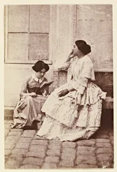 Women in a Courtyard