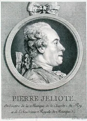 Pierre Jeliote engraved by Augustin de Saint-Aubin 1771