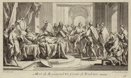 Death of Raymond VI, Count of Toulouse