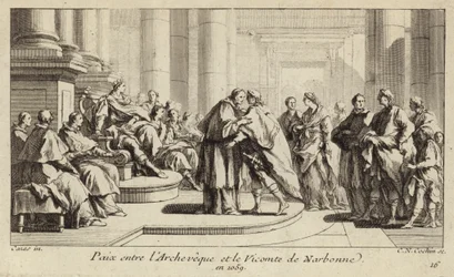 Peace between the Bishop and Viscount of Narbonne