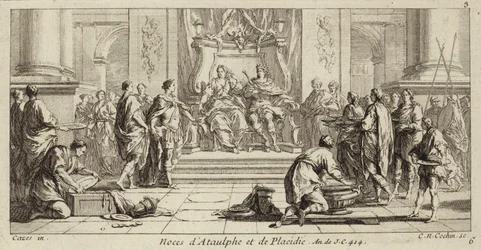 Wedding of Galla Placidia and Ataulf, King of the Visigoths, Narbonne, 414