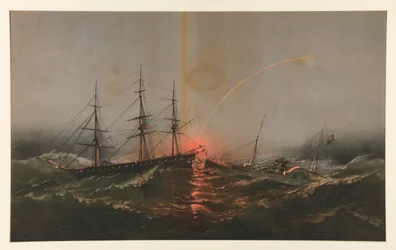 The U.S. Frigate Sabine, Rescuing a Battalion of U.S. Marines from the Transport Governor