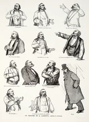 A Speech by Mr. Gambetta: Gestures and Attitudes, from History of the Third Republic, Vol. I, Political History, pub.1933