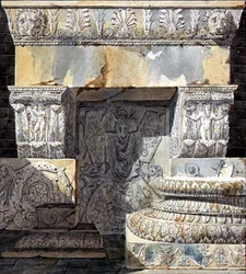 Fragments of Ruins, design for a title page from plate 20 of 