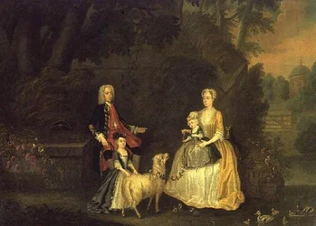 Sir William Strickland and His Family