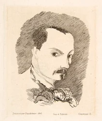 Self Portrait of Charles Baudelaire
