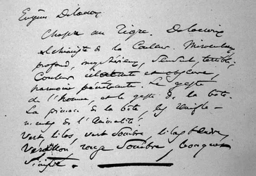 Text by the Poet Charles Baudelaire (1821-1867) About the Painter Eugene Delacroix Published in 1846