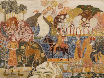 Couple on a Mule
