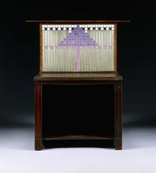 A writing cabinet designed for Walter W. Blackie Esq., Hill House, Edinburgh