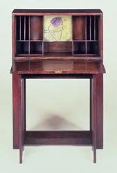 Desk for the Blue Bedroom at Houshill, 1904