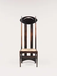 High-Back Side Chair for the Argyle Street Tea Rooms, Glasgow