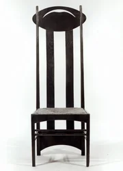 High-backed chair, c. 1897