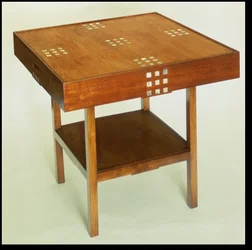 Table with Mother of Pearl Inlay