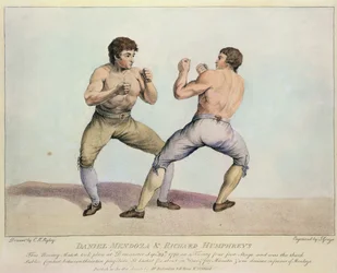 Boxing Match Between Daniel Mendoza and Richard Humphreys, 29th September 1790