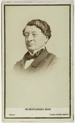 Portrait of Laborde Léon, diplomat, archaeologist and curator at the Louvre, c.1860-90