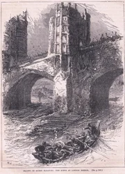 Flight of Queen Eleanor: Scene at London Bridge AD 1263