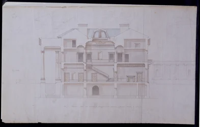 Designs for Lough Crew House, County Meath, Ireland, c.1825
