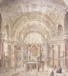 The Interior of the Great Hall, St George
