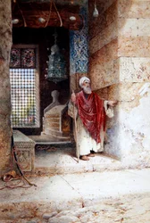 The Entrance to the Mosque, c.1870