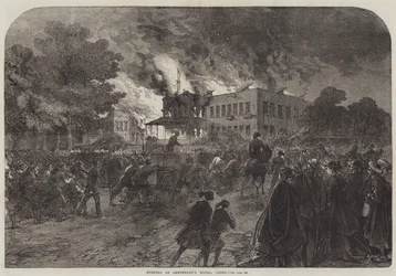 Burning of Shepheard