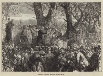 Hospital Saturday Meeting in Hyde Park