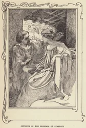 Odysseus in the presence of Penelope