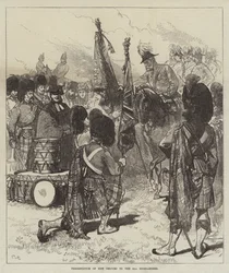 Presentation of New Colours to the 42nd Highlanders