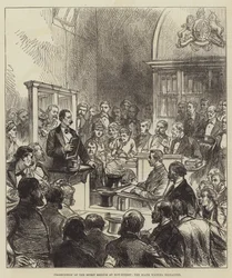 Prosecution of the Spirit Medium at Bow-Street, the Slate Writing explained
