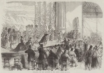 Rehearsing for the Pantomime at the Crystal Palace