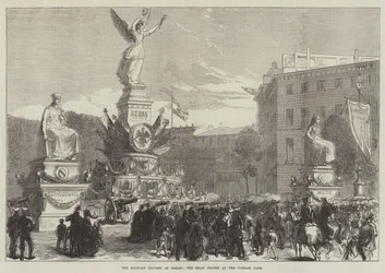 The Military Triumph at Berlin, the Sedan Trophy at the Potsdam Gate