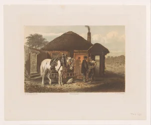 Blacksmith Talking to a Man