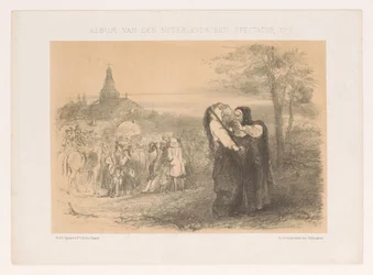 Leonoor in Despair Album of the Dutch Spectator No 7 (title on object)