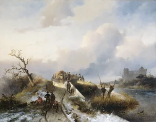 Return from the Hunt, c.1845
