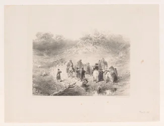 Riders in a Dune Landscape