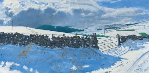 Snowscape, Early March, 2014