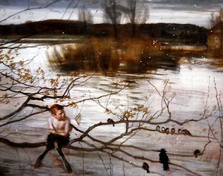 The Beautiful is Fled, c.1900
