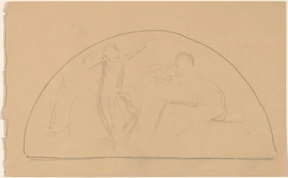 Study for a Lunette