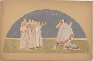 Study for a Lunette