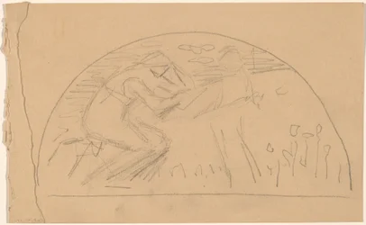 Study for a Lunette