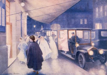Poster Advertising Rolls-Royce Cars, c. 1907