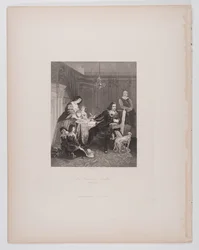 The Attainder of Strafford (After Leutze)