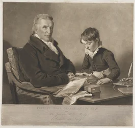 Francis Noel Clark Mundy and His Grandson, William
