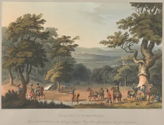Distant View of Ciudad Rodrigo from Oak Wood near the Village Espeja March 1811