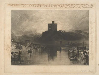 Norham Castle, on the River Tweed